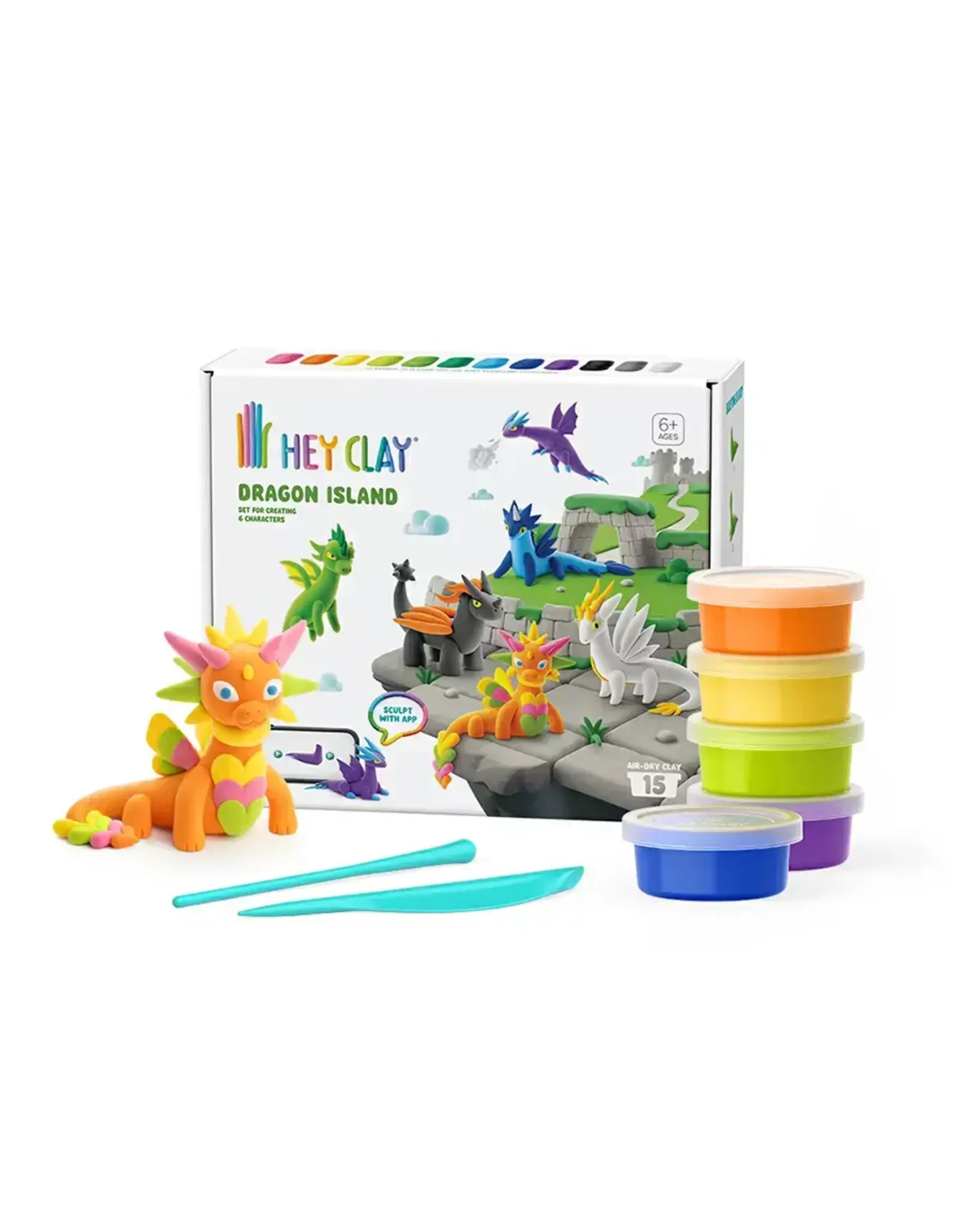 Hey Clay Dragon Island Hey Clay
