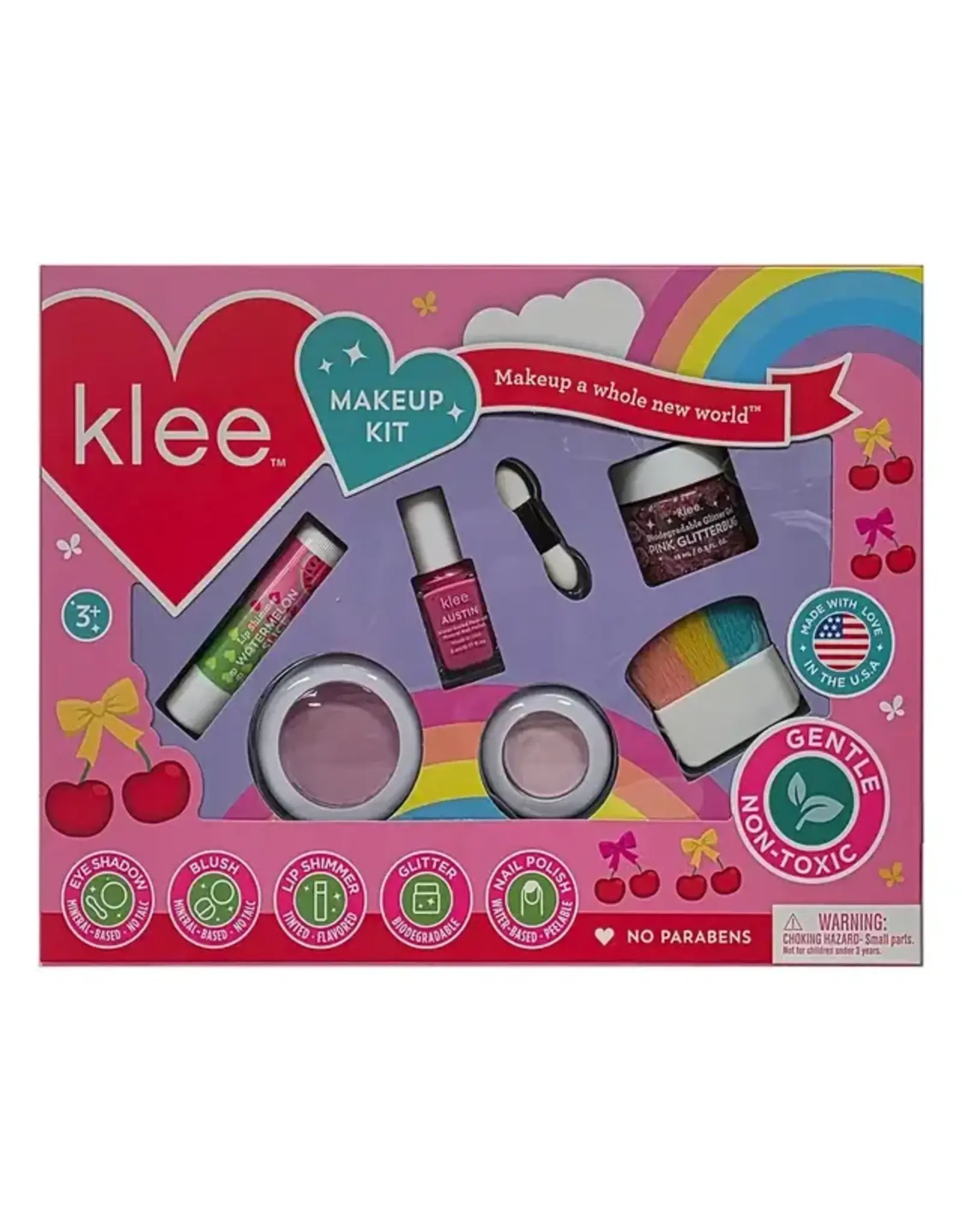 Klee Naturals Klee Makeup Kit Cherry Go Round