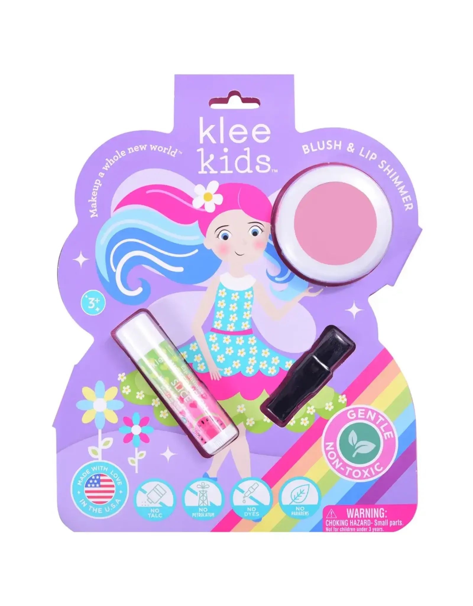 Klee Naturals Jacy's Bliss Blush and Lip Shimmer Set