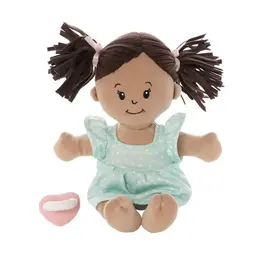 Manhattan Toy Love Stella Doll Beige with Brown Pigtails