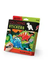 Crocodile Creek Coloring Stickers Dinosaurs