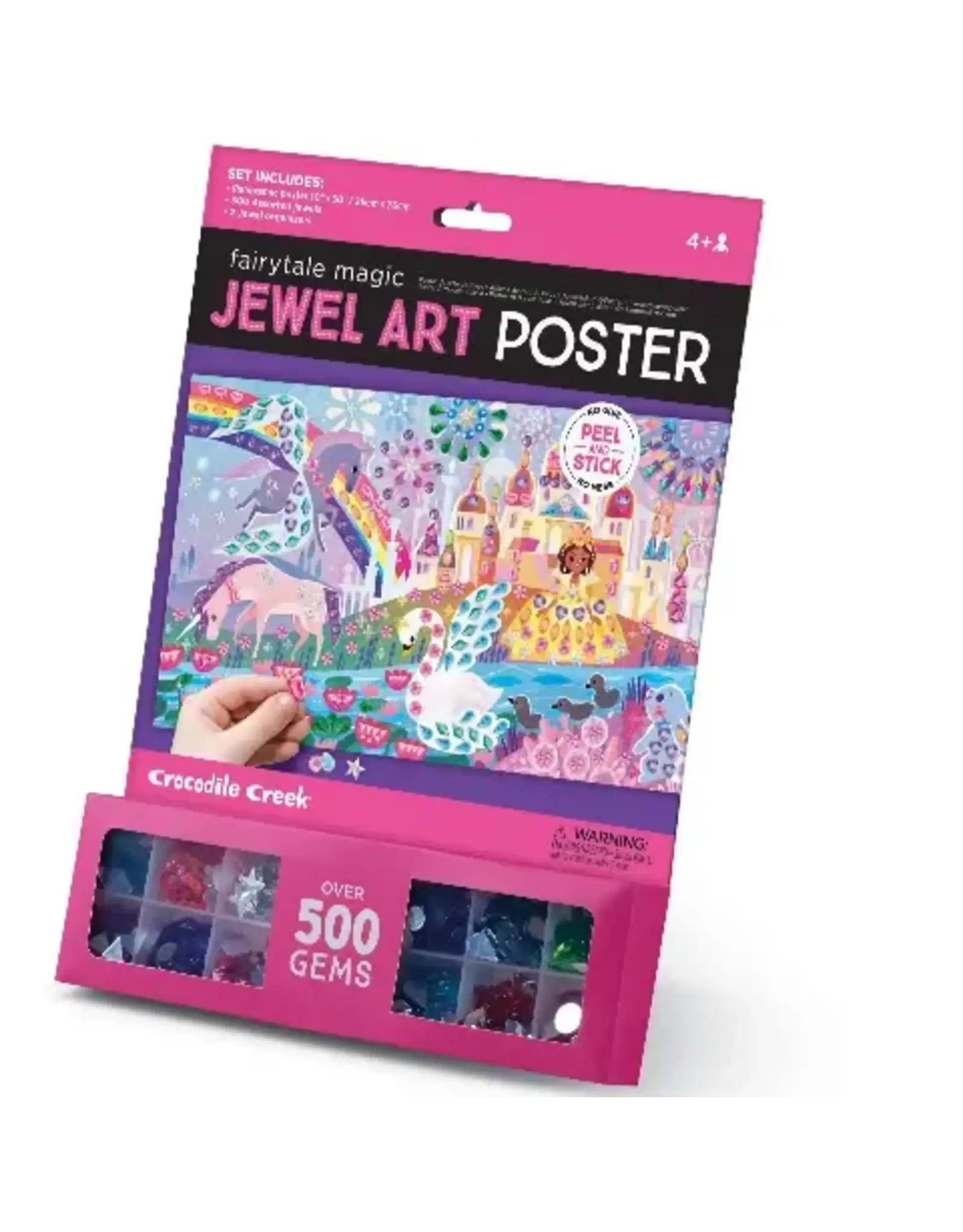 Crocodile Creek Jewel Art Poster Fairytale Magic