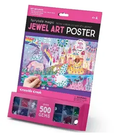 Crocodile Creek Jewel Art Poster Fairytale Magic