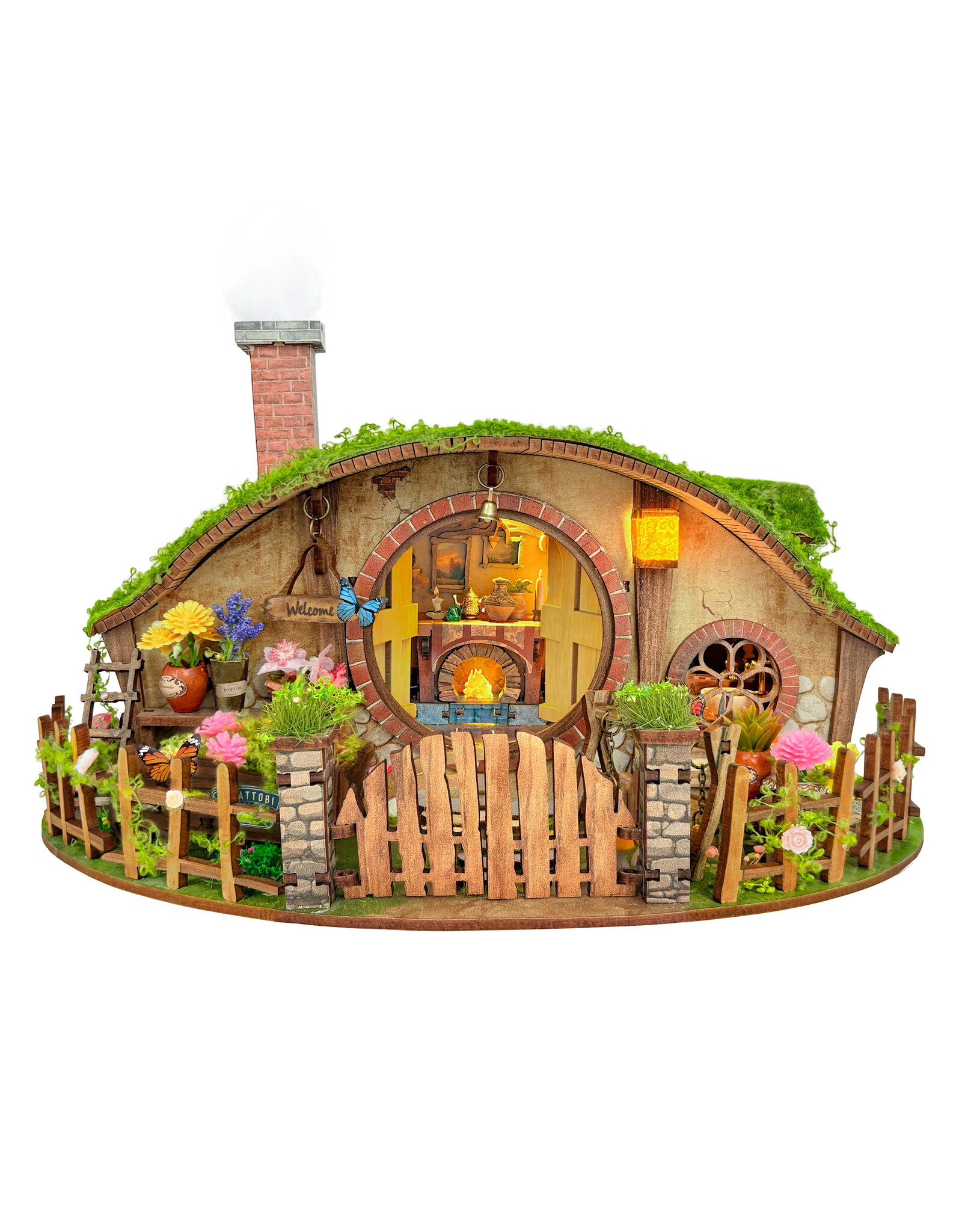 Hands Craft DIY Miniature House Kit Fern Hollow