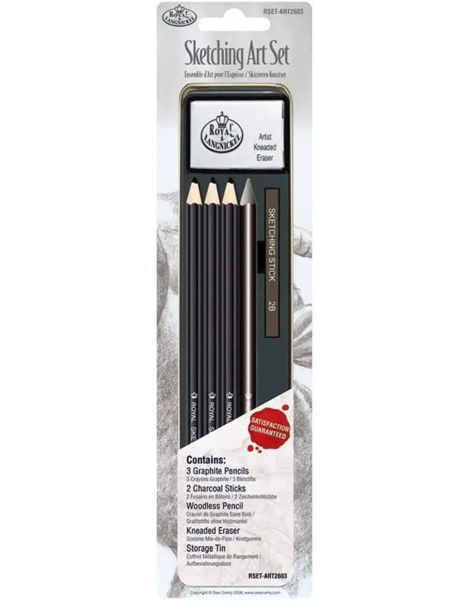 Outset Media Mini Tin Pencils and Graphite