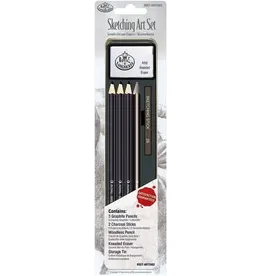 Outset Media Mini Tin Pencils and Graphite