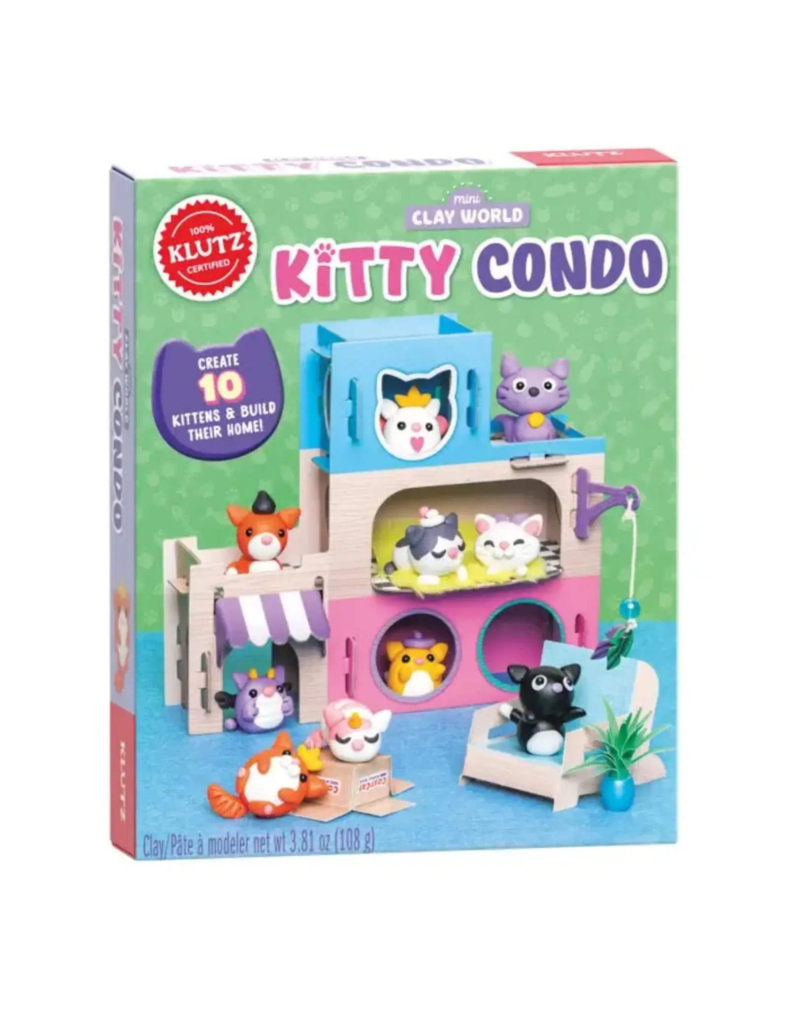 Klutz Klutz Mini Clay World Kitty Condo