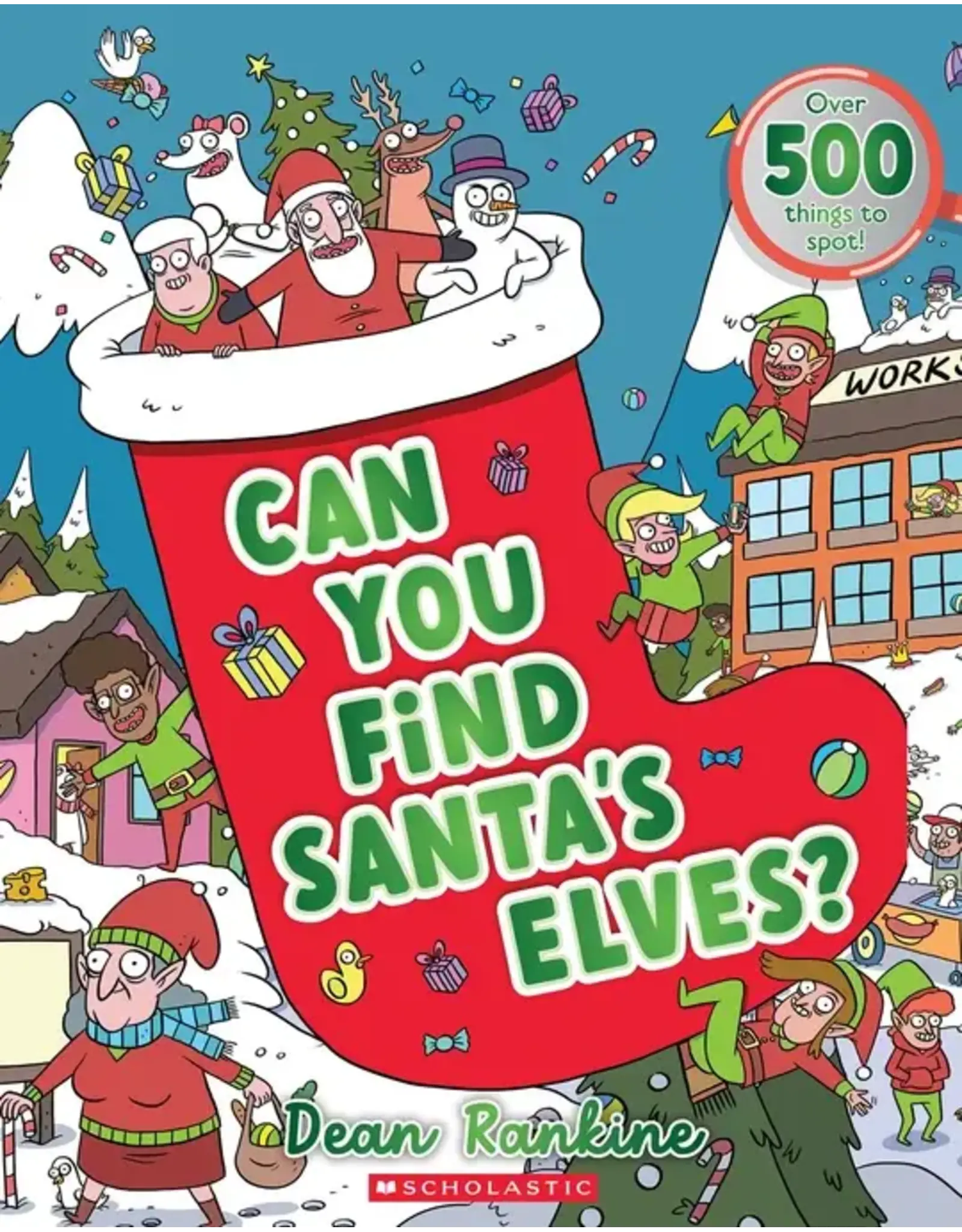 Scholastic Can You Find Santa's Elves?