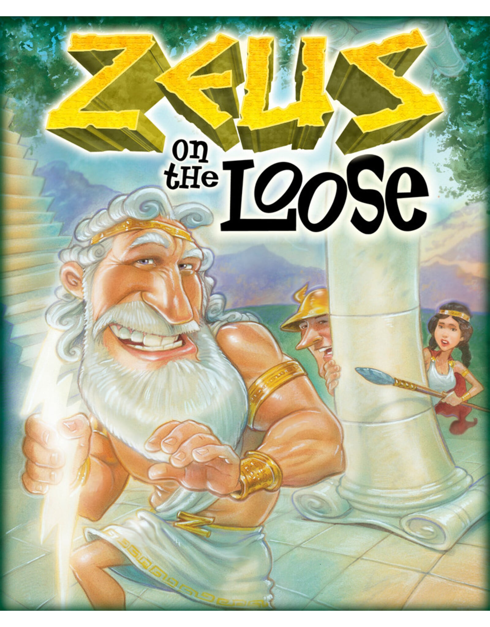 Happy Camper LLC Zeus on the Loose Card Game