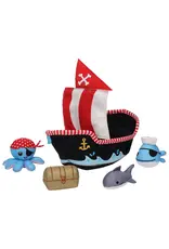 Manhattan Toy Pirate Ship Floating Fill n Spill Bath Toy