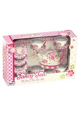 Schylling Fancy Tea 15 Piecs Tin Tea Set