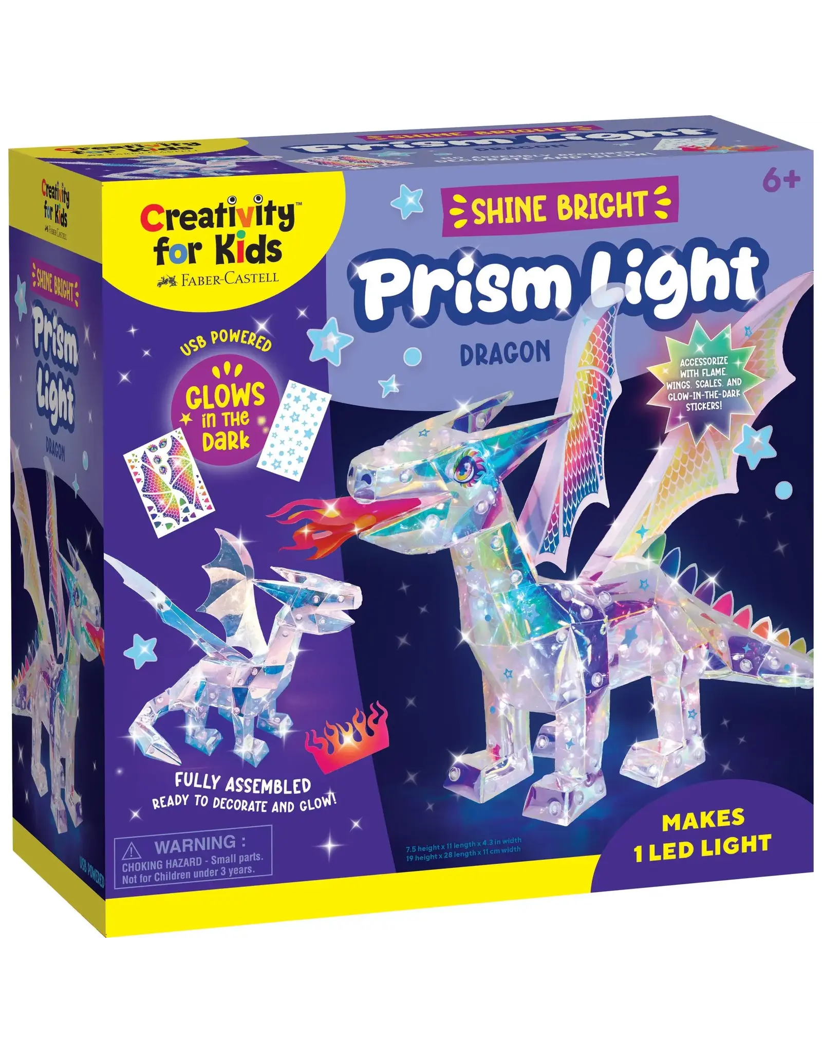 Creativity For Kids Shine Bright Prism Light Dragon
