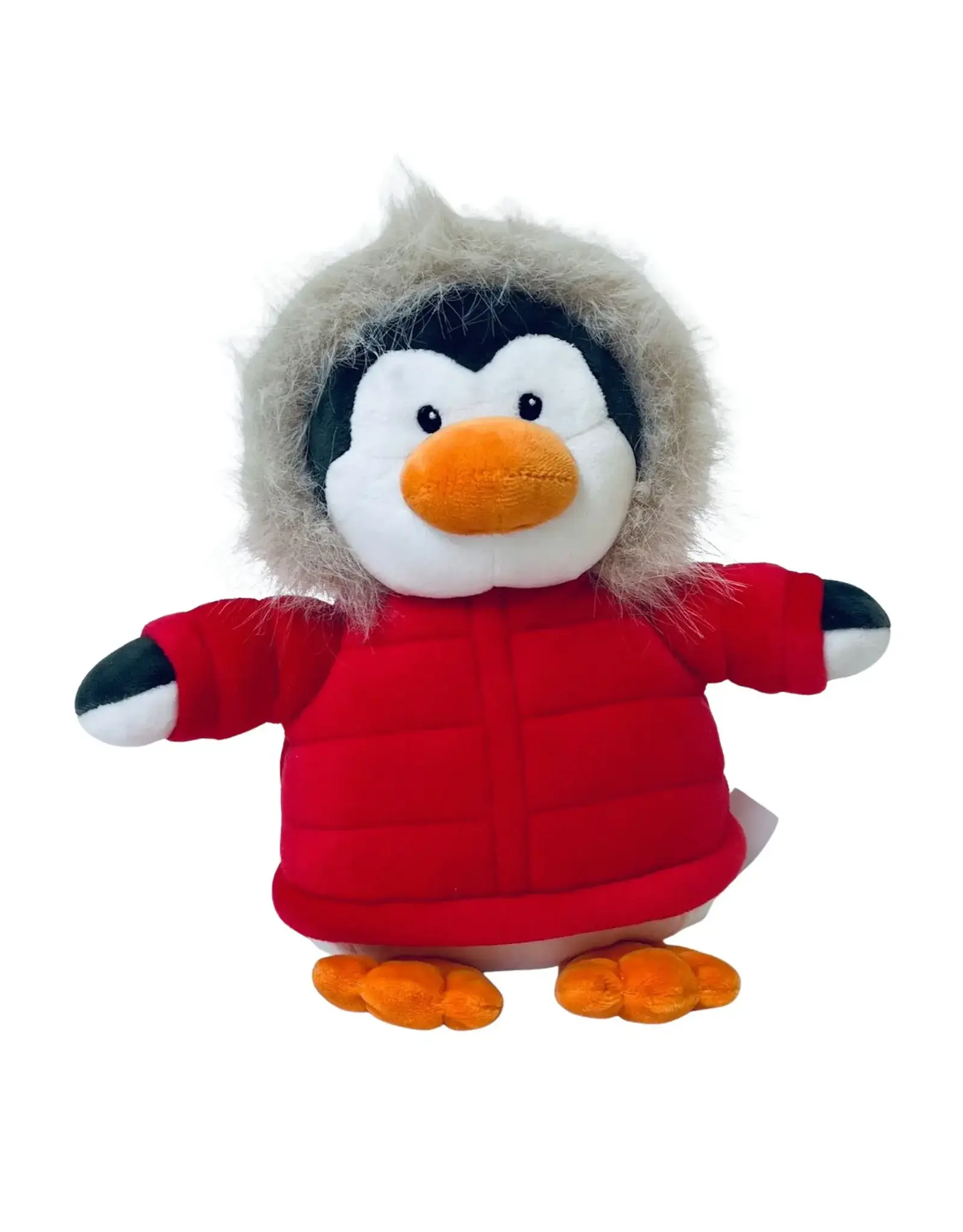 Mary Meyer Holiday Puffy Coat Penguin Red