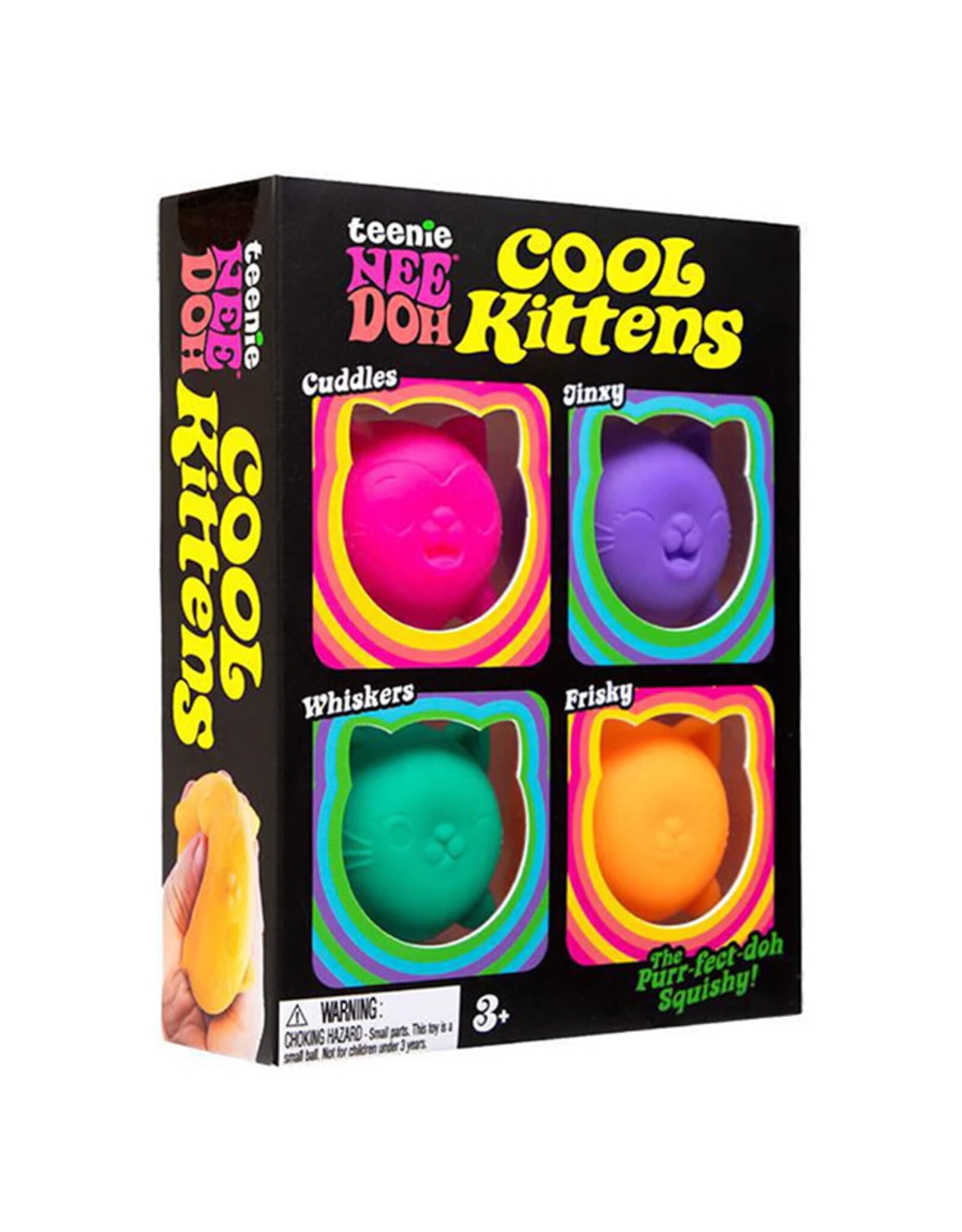 Nee Doh Teenie Cool Kittens Needoh Multi Pack