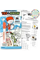 Tree Town Toys Yes & Know Invisible Ink Trivia Game Books Animals