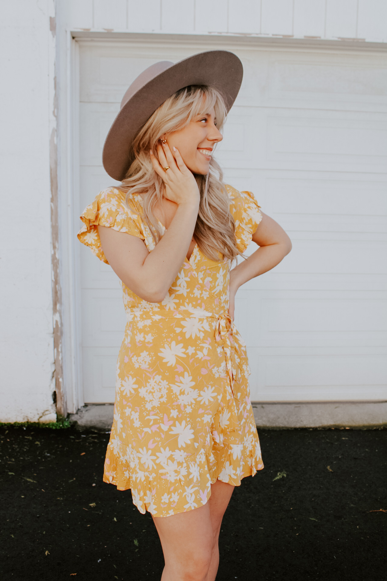billabong wrap and roll dress