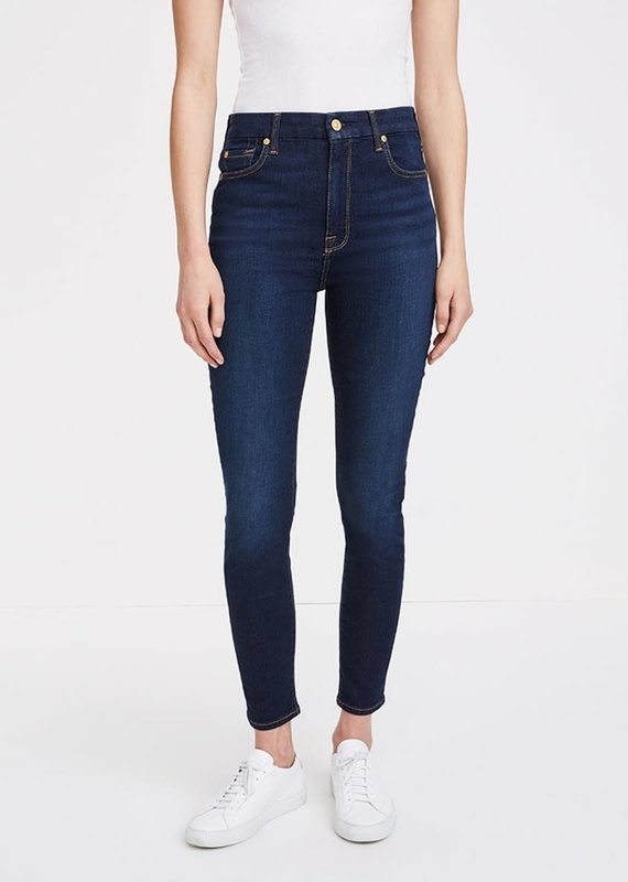 7 For All Mankind High-Waist Ankle Skinny
