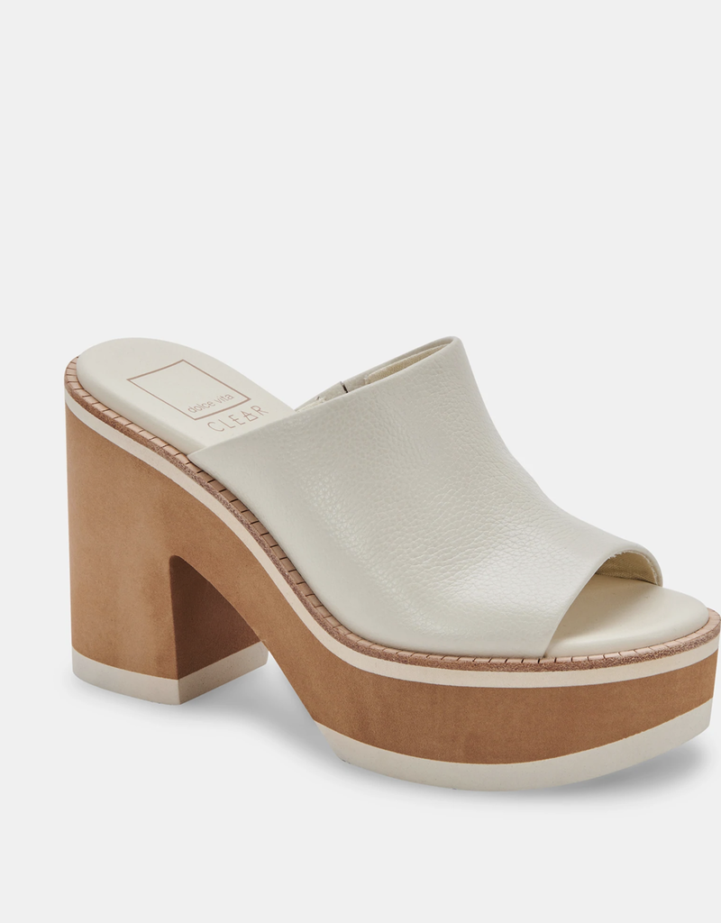 Dolce Vita Emery Heels in Ivory Leather