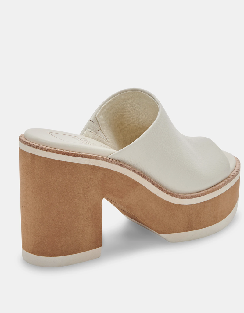 Dolce Vita Emery Heels in Ivory Leather
