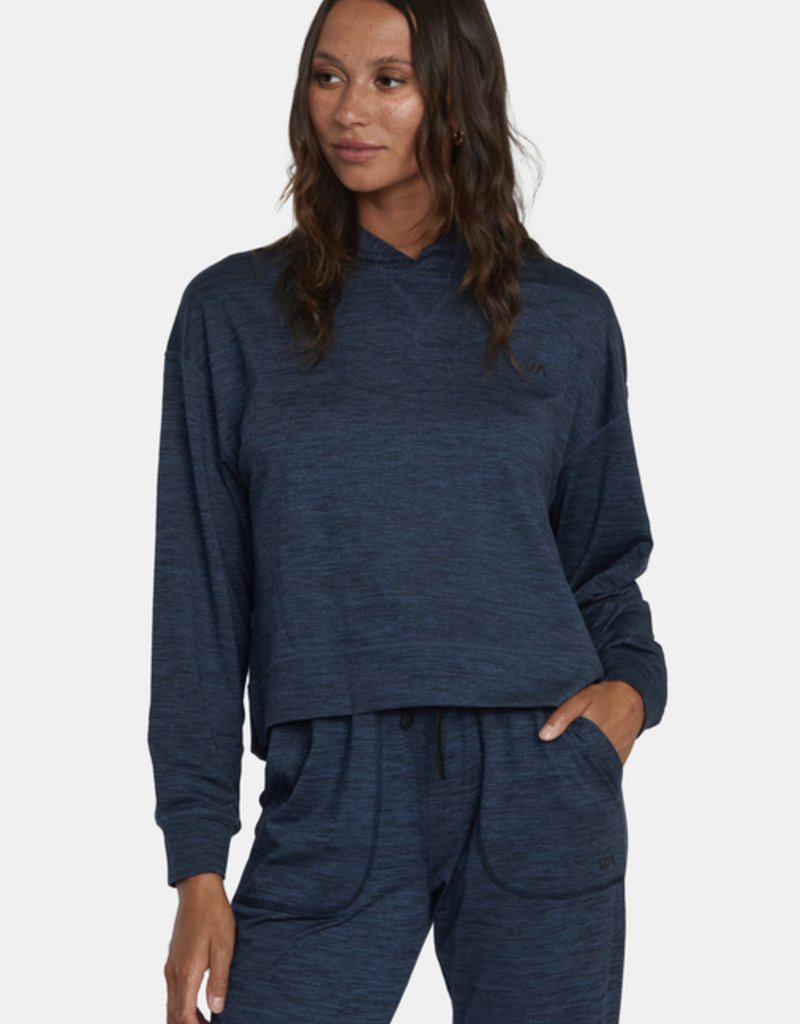 RVCA C-Able Cropped Work Out Hoodie