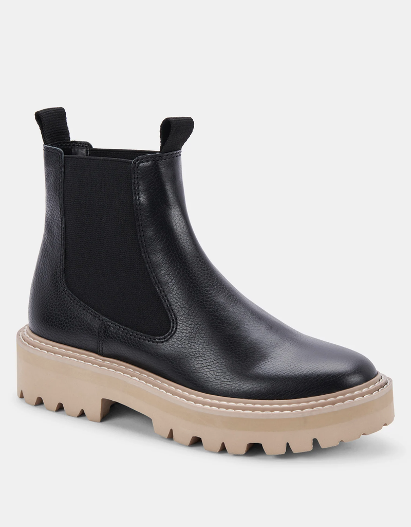 Dolce Vita Moana H20 Boots in Onyx Leather