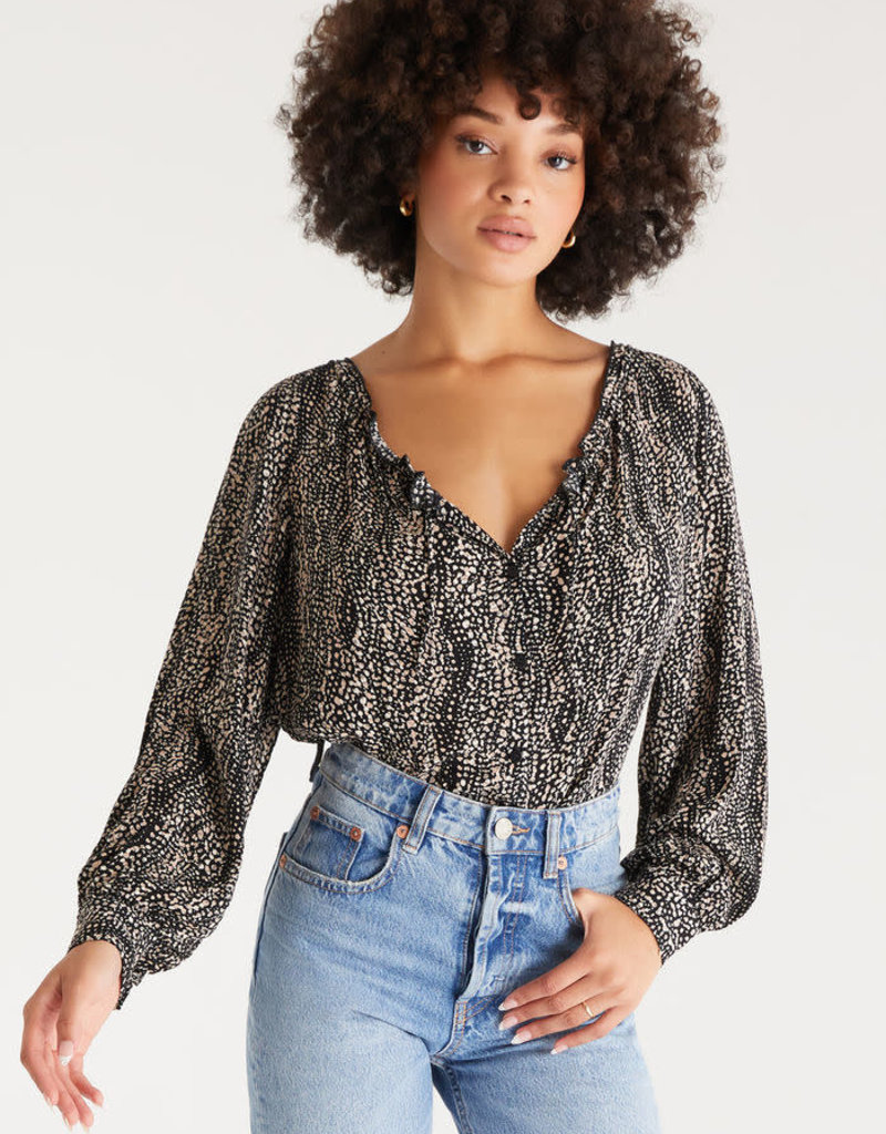 ZSupply Adella Blurred Lines Top