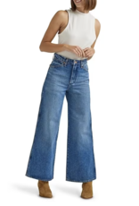 Wrangler Wrangler Preloved World Wide High Rise Wide Leg Jeans