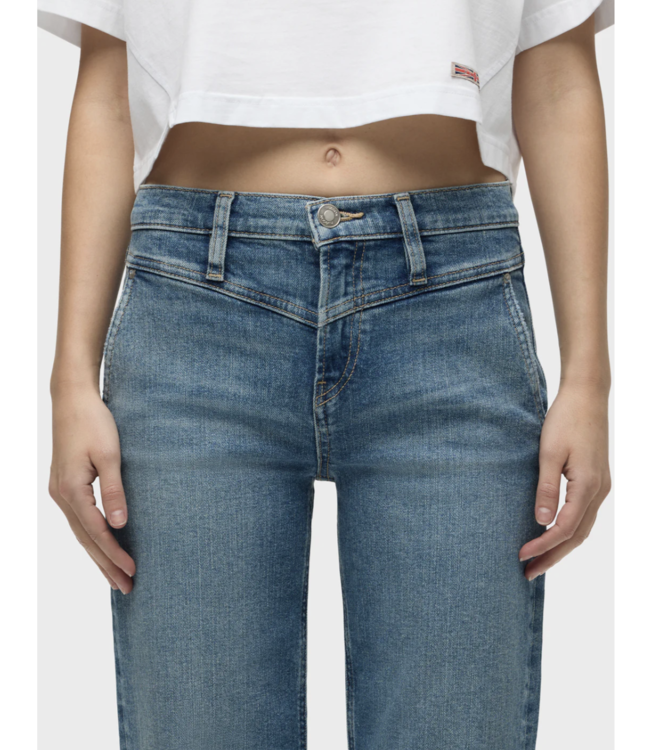 Hudson Rosie High-Rise Wide Leg Jean, Barcelona