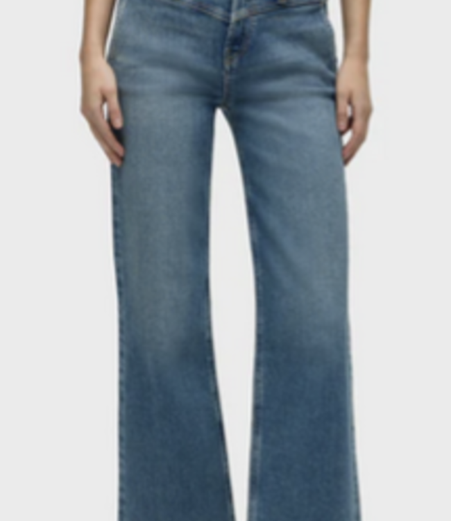 Hudson Rosie High-Rise Wide Leg Jean, Barcelona