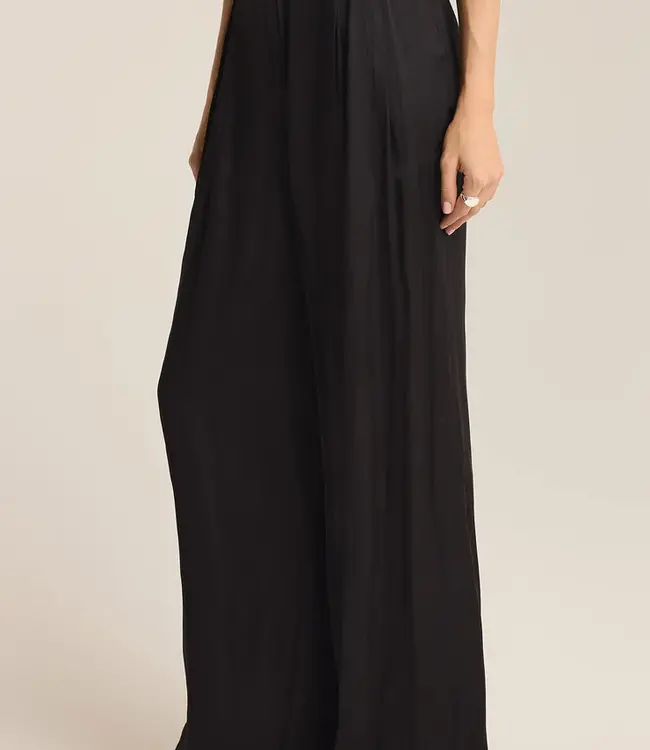 ZSupply Lisse Wide Leg Pant, Black