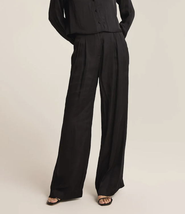 ZSupply Lisse Wide Leg Pant, Black