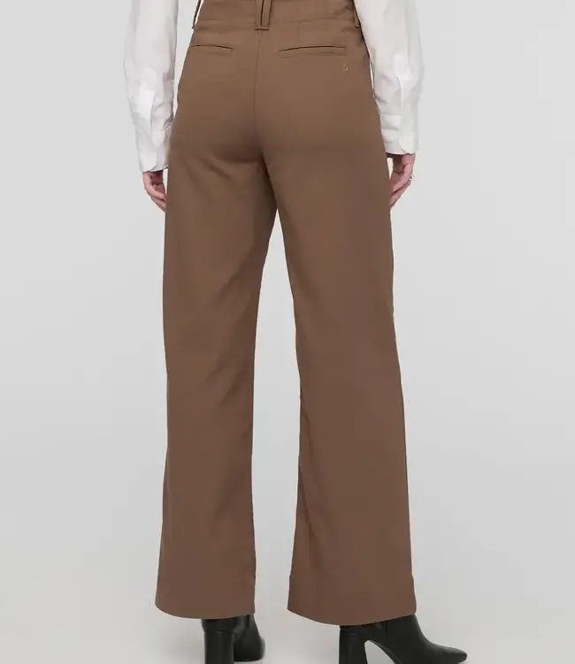 Du/er NuStretch High Rise Trouser, Warm Sand