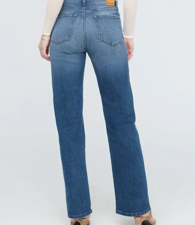 Du/er Performance HR Straight, Mid Blue