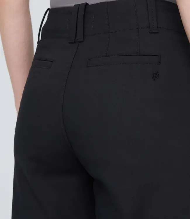 Du/er NuStretch High Rise Trouser, Black