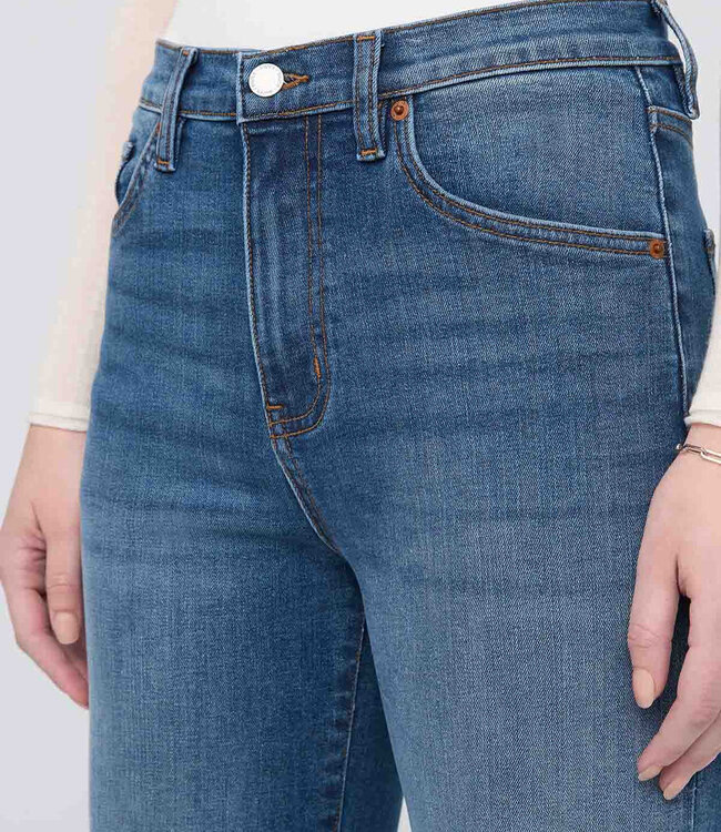 Du/er Performance HR Straight, Mid Blue