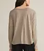 ZSupply Vail Long Sleeve Tee, Pebble Moon