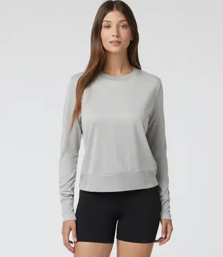 Vuori Daydream Crew, Light Heather Grey
