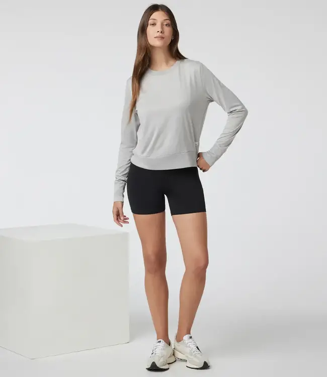 Vuori Daydream Crew, Light Heather Grey