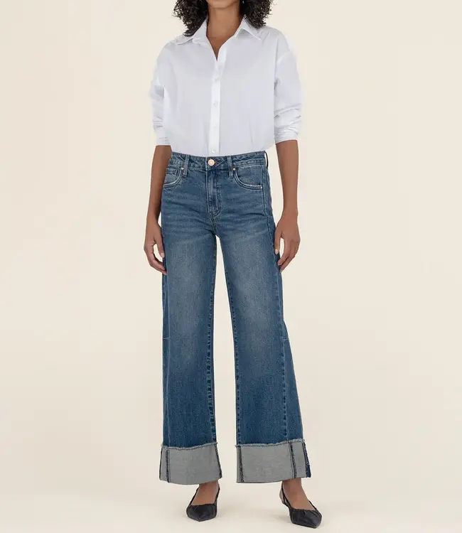 Kut from the Kloth Meg HR Wide Leg, Commitment