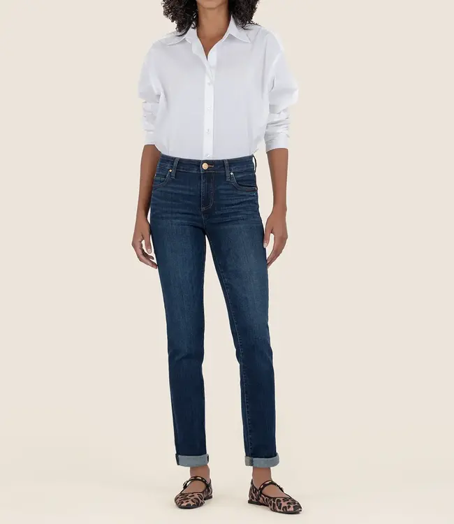 Kut from the Kloth Catherine Mid Rise Boyfriend, Abelia