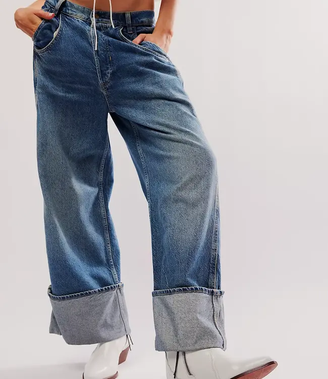 Free People New Frontier Western Boot, White