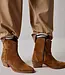Free People New Frontier Western Boot, Camel Suede