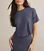 ZSupply Sway Cropped Tee, Worn Blue
