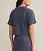 ZSupply Sway Cropped Tee, Worn Blue