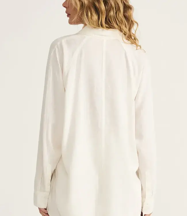 ZSupply The Perfect Linen Top, White