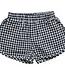 Mebie Baby Shorts, Navy Gingham