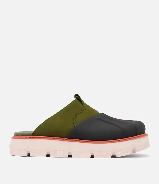 Sorel Rein CB Clog, Utility Green/Pearlescent