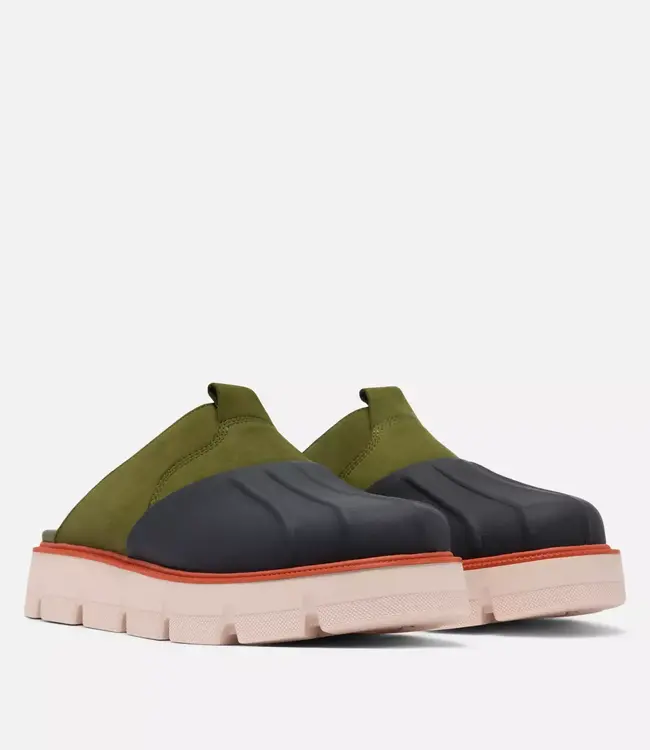 Sorel Rein CB Clog, Utility Green/Pearlescent