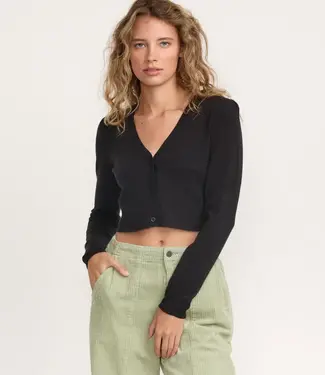 RVCA School Dance Cardigan, BLK