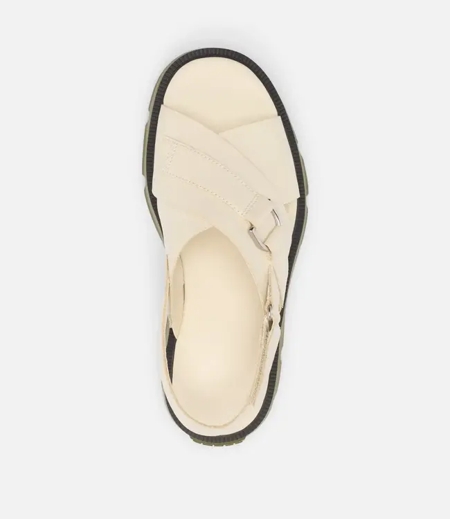 Rein CB Crisscross Sandal,  Chalk/Utility Green